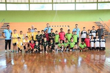 ESPORTE ESTÁ REALIZANDO PRIMEIRO CAMPEONATO DE HANDEBOL