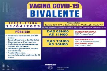 VACINA BIVALENTE 11.04.2023