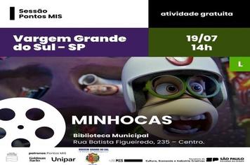 QUARTA-FEIRA (19) SERÁ EXIBIDO O FILME 