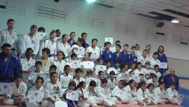Judocas participaram da cerimônia de graduação do Projeto Social Jita Kyoei