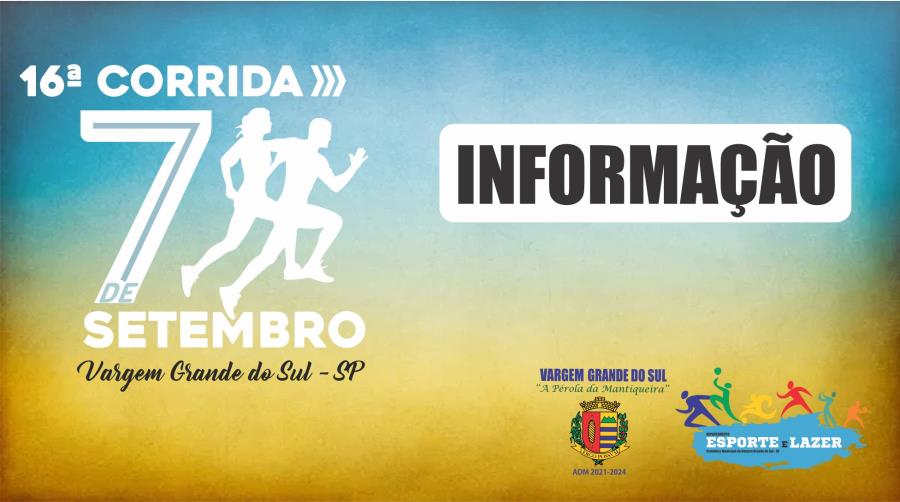 PARA PARTICIPAR DA CORRIDA DA INDEPÊNDENCIA OS ATLETAS PRECISAM FAZER INSCRIÇÕES COM TODOS OS DADOS