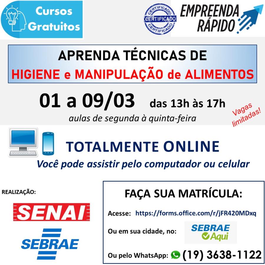 CURSOS TÉCNICOS ONLINE E GRATUITOS ESTÃO COM AS INSCRIÇÕES ABERTAS