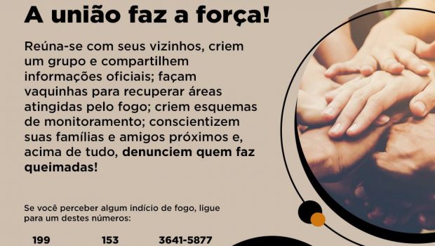 A UNIÃO EM PROL DE UM BEM COMUM FAZ TODA A DIFERENÇA