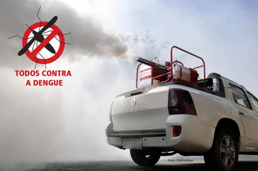 NESTA NOITE (07) COMEÇA NEBULIZAÇÃO VEICULAR, “FUMACÊ”, PARA COMBATER O MOSQUITO DA DENGUE