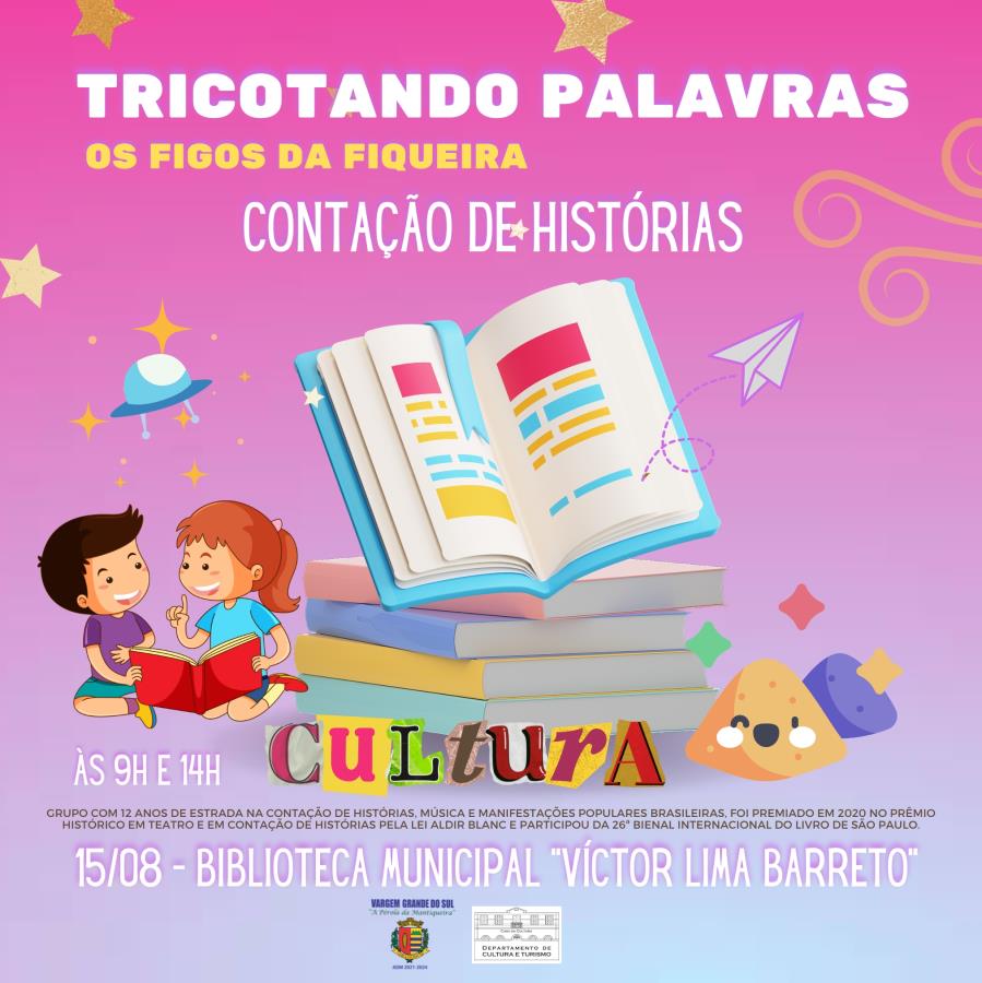 CONTAÇÃO DE HISTÓRIAS NA BIBLIOTECA MUNICIPAL