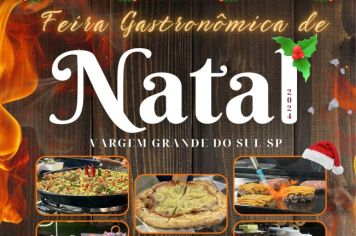 FEIRA GASTRONÔMICA E DE ARTESANATO ACONTECE DE 16 A 20 DE DEZEMBRO NA PRAÇA DA MATRIZ