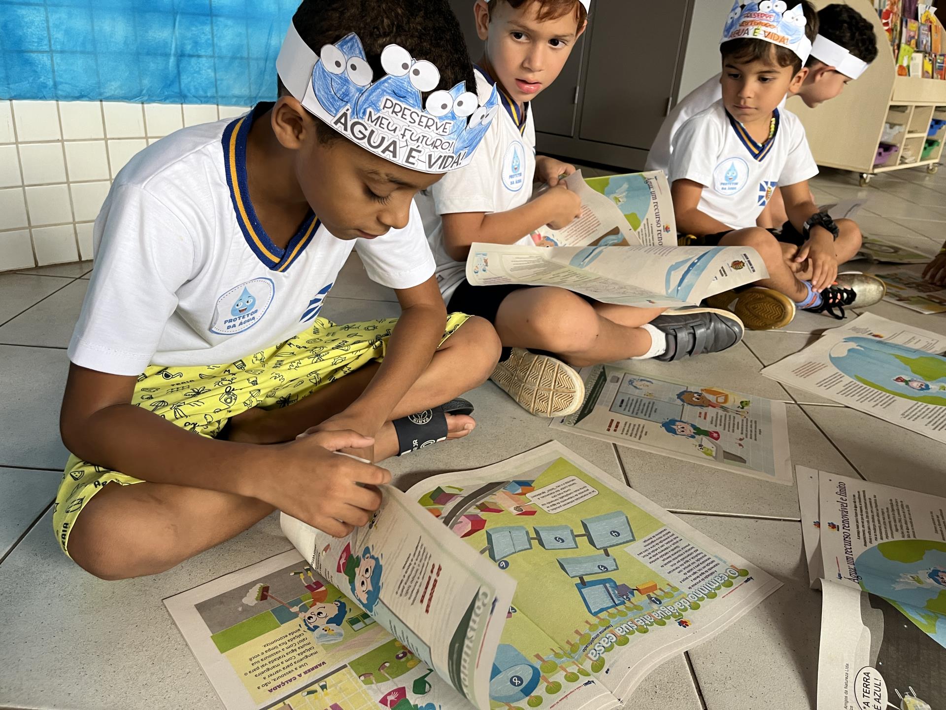 DEPARTAMENTO DE EDUCAÇÃO REALIZOU ATIVIDADES EM COMEMORAÇÃO AO DIA INTERNACIONAL DA ÁGUA