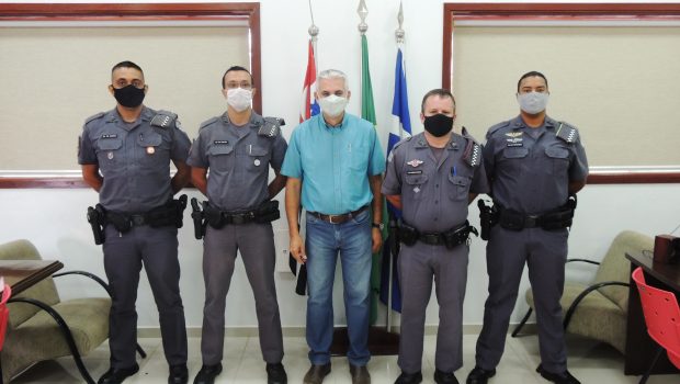MUNICIPIO RECEBE NOVOS POLICIAIS MILITARES