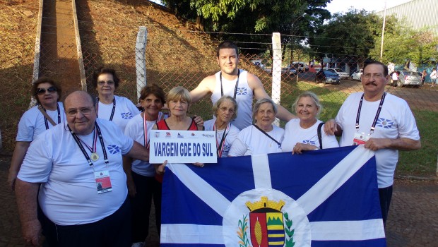 Vargem Grande do Sul participa do 20º Jogos Regionais dos Idosos
