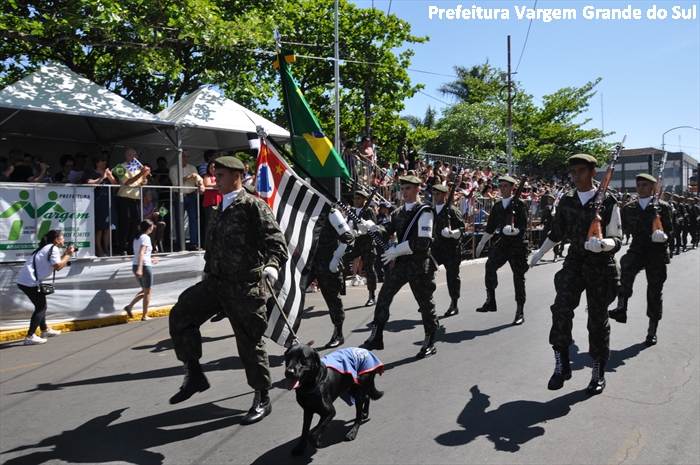 Desfile de aniversário da cidade trouxe os esportes olímpicos