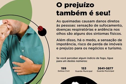 FOGO NA MATA – O PREJUÍZO TAMBÉM É SEU!
