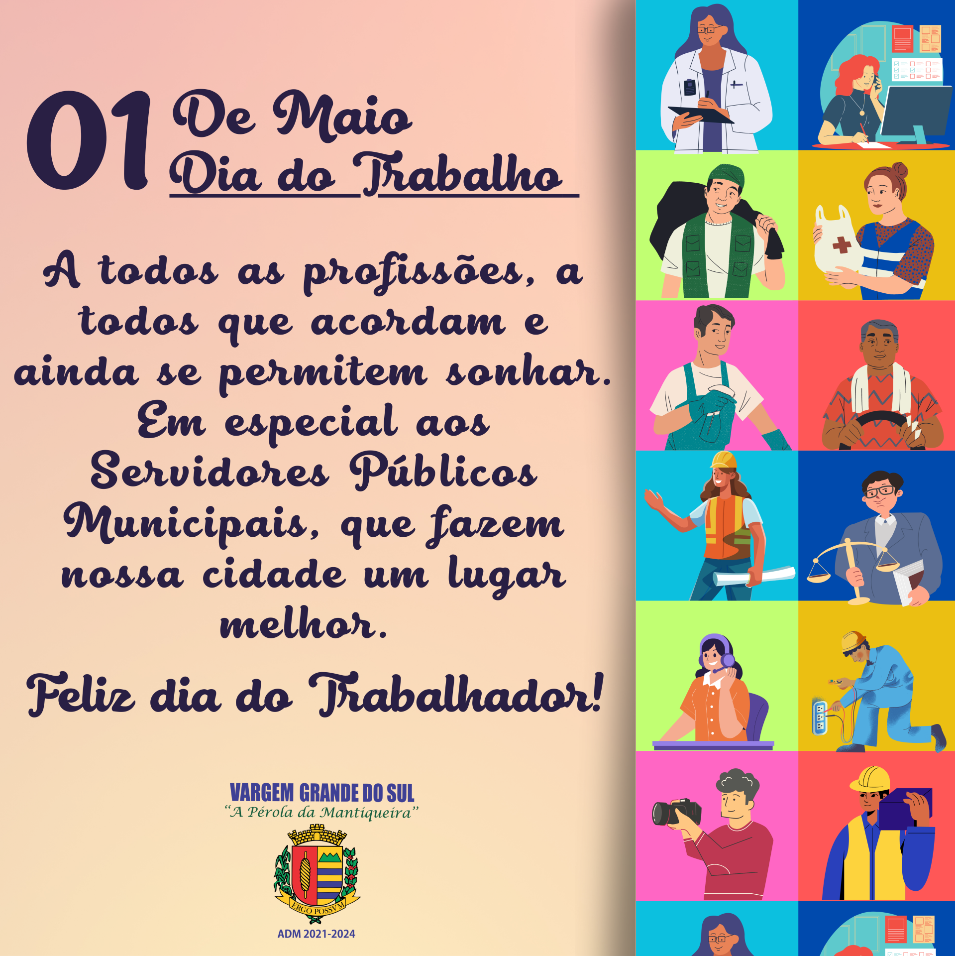 DIA DO TRABALHO (01.05.2023)