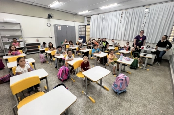 ALUNOS DA REDE MUNICIPAL VOLTARAM ÀS AULAS NESTA SEMANA 