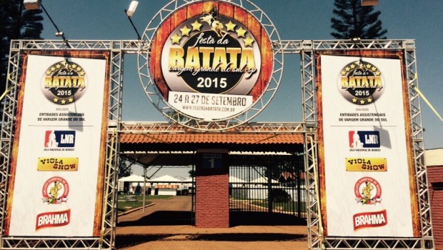 Festa da Batata 2015 terá grande estrutura e diversas atrações
