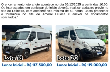 REABERTURA DO LEILÃO ELETRÔNICO Nº 001/2025 DO TIPO MAIOR LANCE 