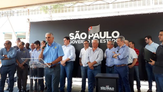 PREFEITO PARTICIPA DE RECEPÇÃO AO GOVERNADOR CAUÊ MACRIS EM AGUAÍ