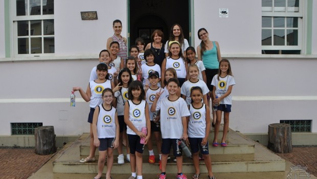 Alunos do Colégio Integral visitaram a Casa da Cultura