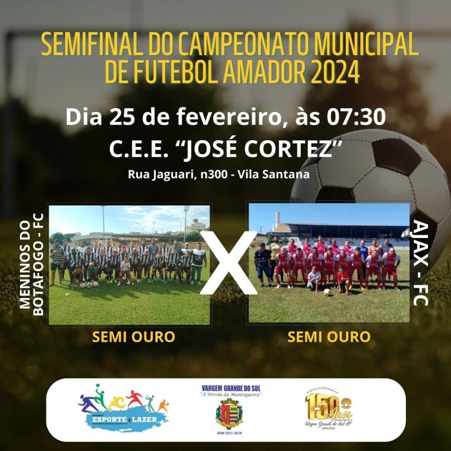 CAMPEONATO MUNICIPAL DE FUTEBOL AMADOR ACONTECE NO C.E.E. 