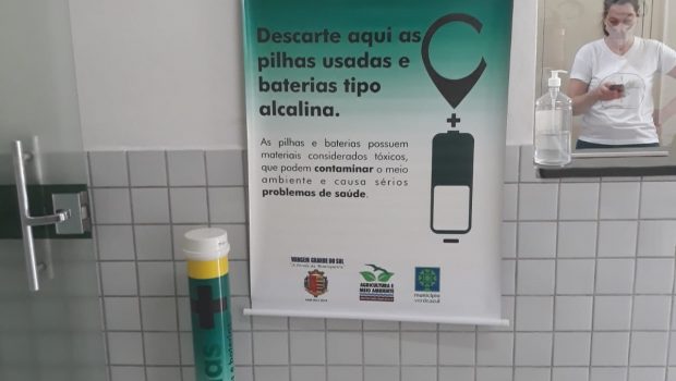 NOVOS PONTOS DE COLETA DE PILHAS E BATERIAS ESTÃO SENDO IMPLANTADOS PELO DEPARTAMENTO DE MEIO AMBIENTE