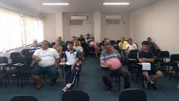 Departamento de esportes participa do congresso técnico da liga de futsal