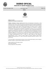 APREENSÃO DE ANIMAIS DE GRANDE PORTE