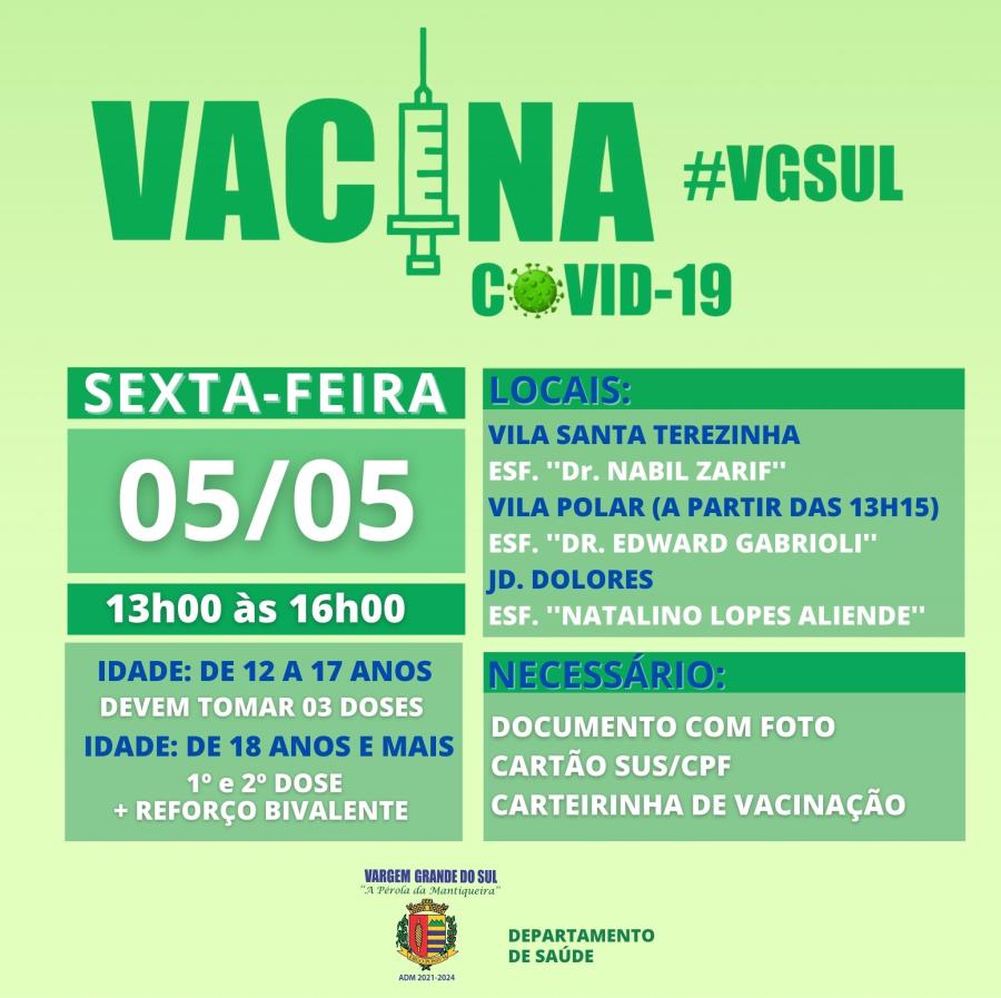 VACINAÇÃO COVID-19 05.05.2