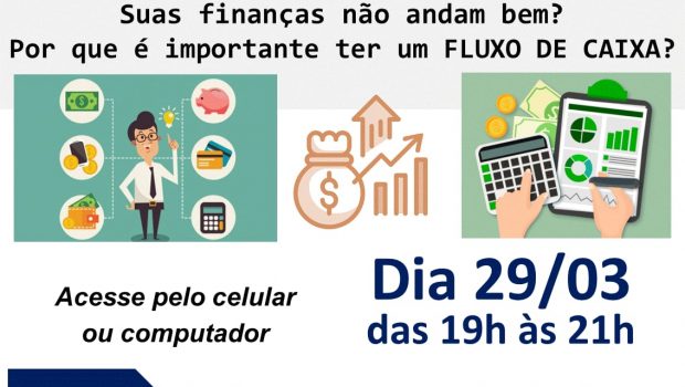 SEBRAE IRÁ PROMOVER LIVE COM O TEMA  ‘‘DESCOMPLIQUE SUAS FINANÇAS’’