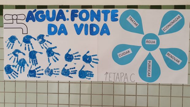EDUCAÇÃO REALIZA PROJETO “DIA DA ÁGUA”