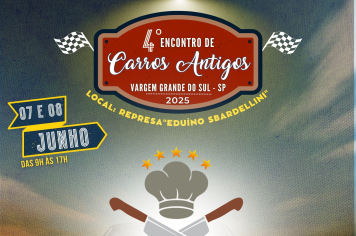 FEIRA GASTRONÔMICA NO 4º ENCONTRO DE CARROS ANTIGOS