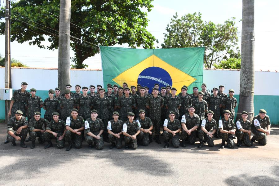 SÁBADO (25) FOI REALIZADA A FORMATURA DOS ATIRADORES DO TIRO DE GUERRA 02-092