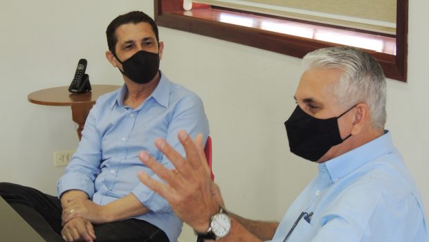 DEPUTADO ESTADUAL SEBASTIÃO SANTOS ESTEVE EM VISITA NO MUNICÍPIO