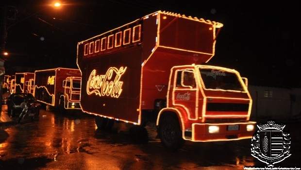 Carreata de Natal da Coca-Cola passará por Vargem na terça-feira