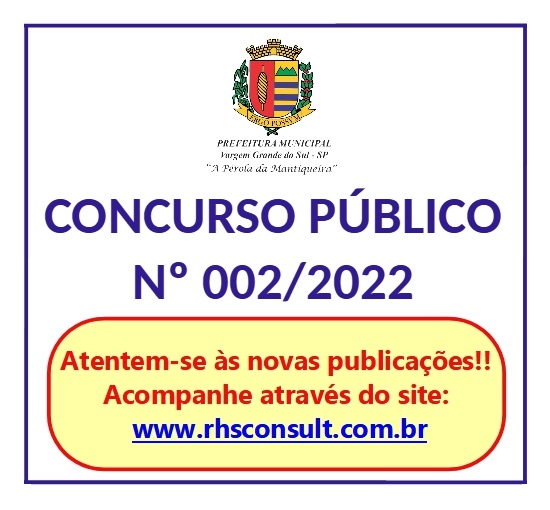 AS PROVAS OBJETIVAS DO CONCURSO PÚBLICO Nº 002/2022 SERÃO REMARCADAS