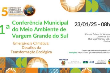 1ª CONFERÊNCIA MUNICIPAL DO MEIO AMBIENTE 