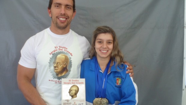 Vargem é ouro no Troféu Sérgio Del Grande Paraolímpico