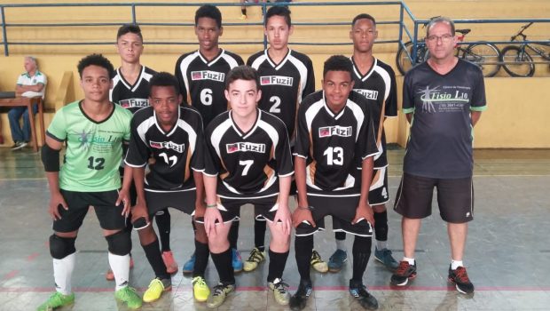 BONS JOGOS E ÓTIMOS RESULTADOS NO FUTSAL DE BASE