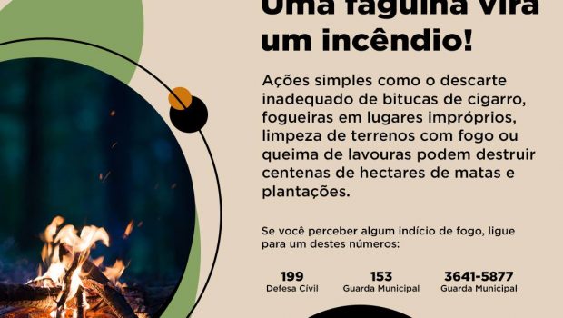 UMA FAGULHA VIRA UM INCÊNDIO!