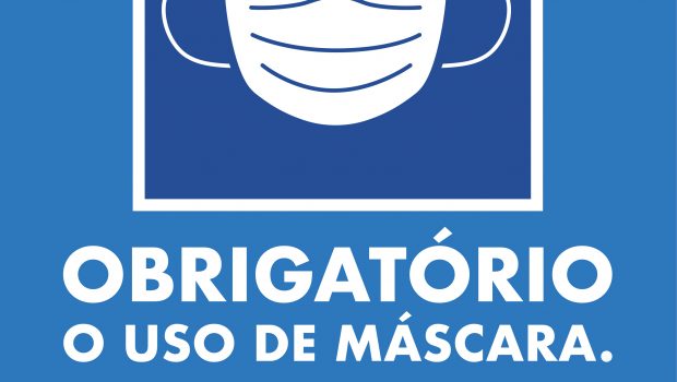 USO DE MÁSCARA É OBRIGATÓRIO E LEI MUNICIPAL PREVÊ MULTA