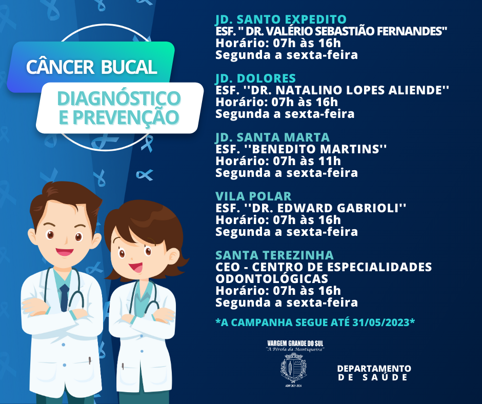 CAMPANHA CONTRA O CÂNCER BUCAL