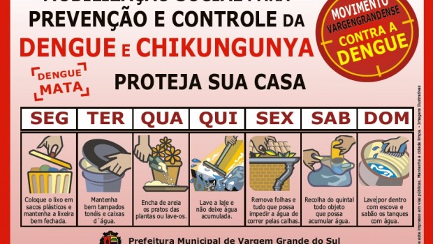 Vargem tem 345 casos de dengue registrados