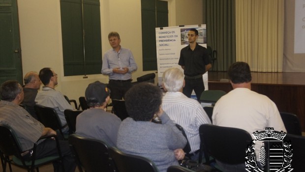 Palestra sobre Previdência Social foi realizada na Casa da Cultura