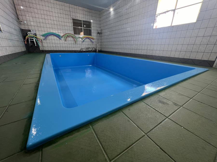 PISCINA DO CENTRO DE CONVIVÊNCIA DOS IDOSOS FOI REVITALIZADA