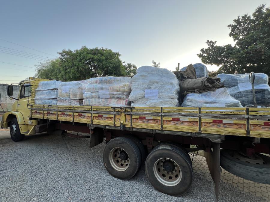 TONELADAS DE DOAÇÕES SÃO ENCAMINHADAS PARA AJUDAR O RIO GRANDE DO SUL