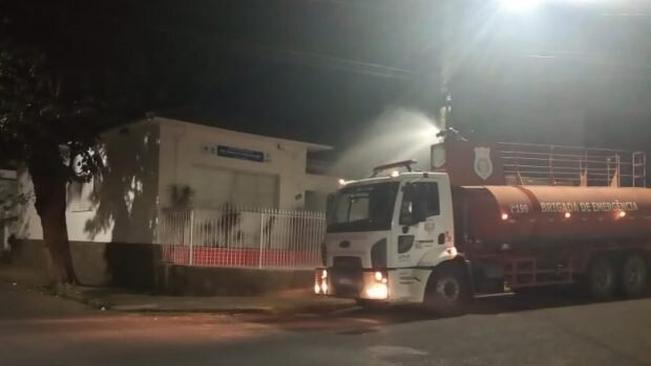 GUARDA MUNICIPAL REALIZOU A DESINFECÇÃOEM LOCAIS PONTUAIS