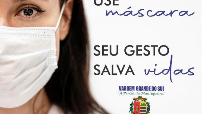 O USO DE MÁSCARA SALVA VIDAS