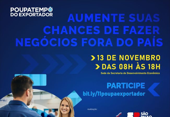 11º POUPATEMPO DO EXPORTADOR