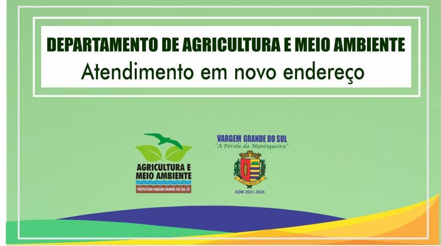 DEPARTAMENTO DE MEIO AMBIENTE COMEÇA A ATENDER EM NOVO ENDEREÇO