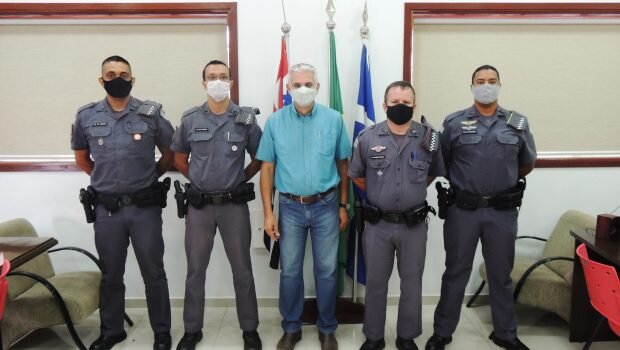 MUNICIPIO RECEBE NOVOS POLICIAIS MILITARES
