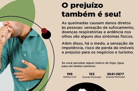 FOGO NA MATA – O PREJUÍZO TAMBÉM É SEU!