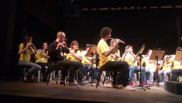 Alunos do Projeto Guri se apresentaram em São Carlos